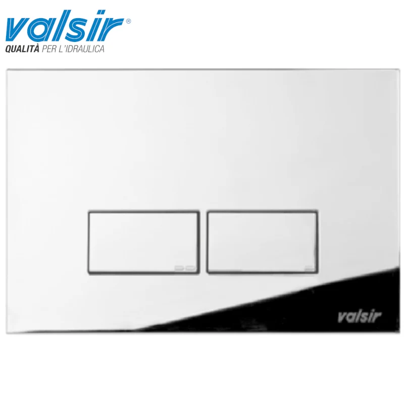 PLAQUE DE RÉSERVOIR MÉCANIQUE VALSIR P3, CHROME POLI