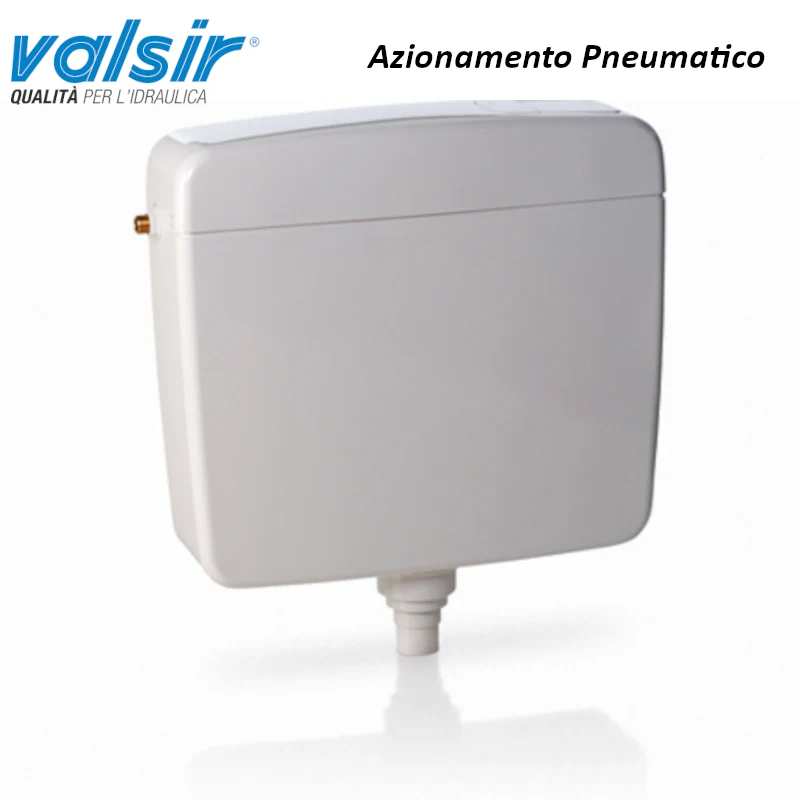 Réservoir de chasse d'eau externe VALSIR CORALLO3 à commande pneumatique