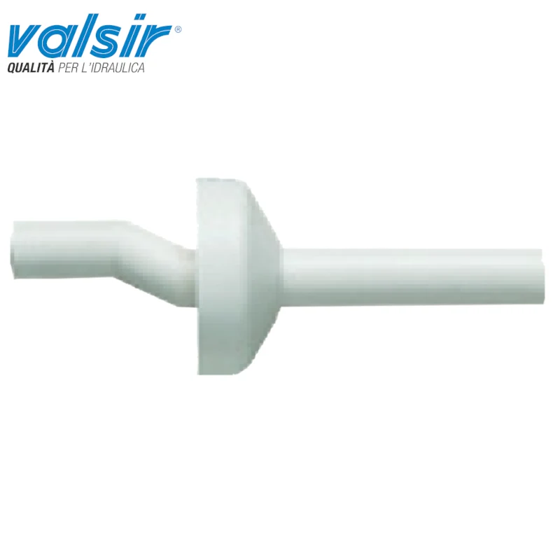 Tuyau WC blanc excentrique Valsir, diamètre 32 mm