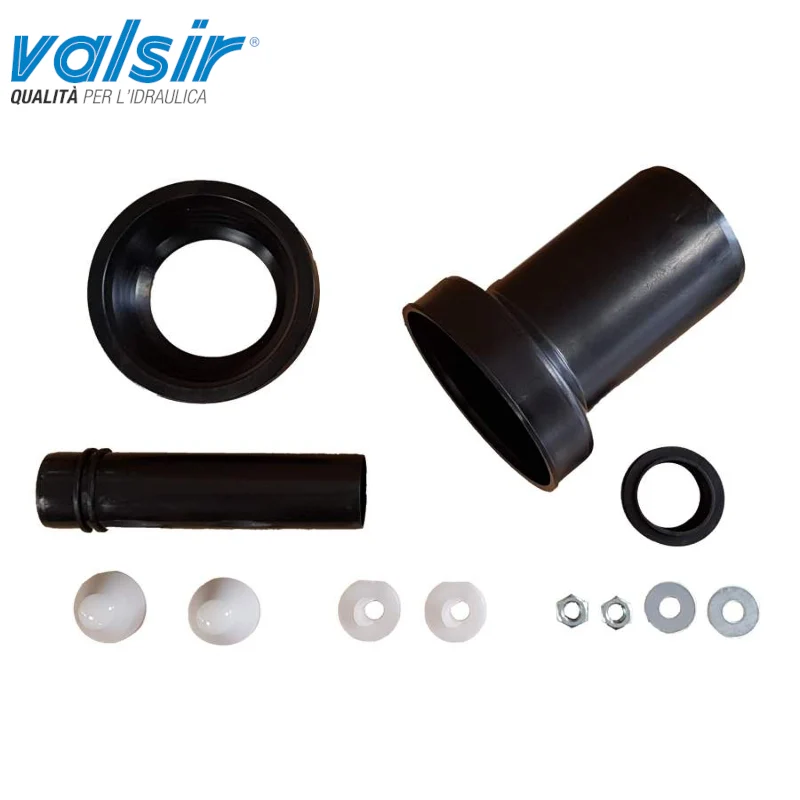 Kit de raccordement pour manchon de toilette suspendu VALSIR de 90 mm de diamètre