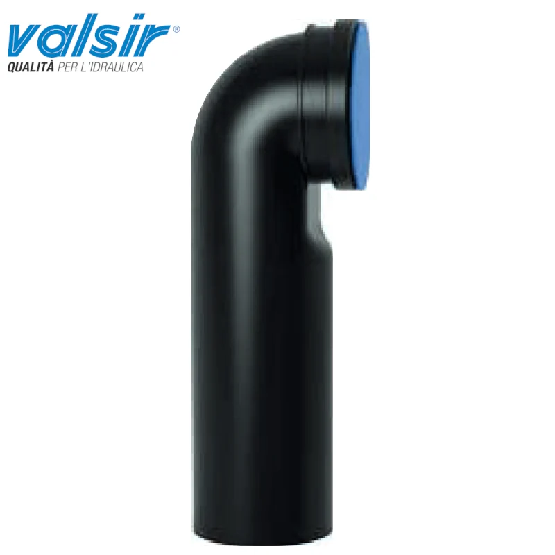 VALSIR CANALISATION DE WC SUSPENDUE COMPLÈTE AVEC JOINT ET BOUCHON D.90 L.230
