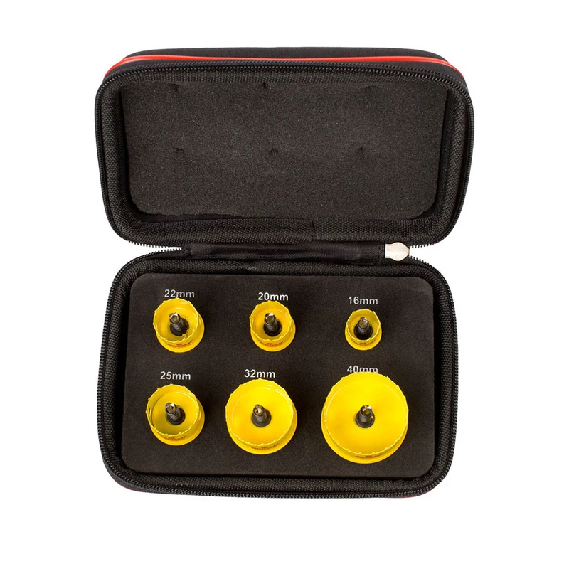 Kit d'usage général pour outils sans fil D. 16, 20, 22, 25, 32, 40 mm