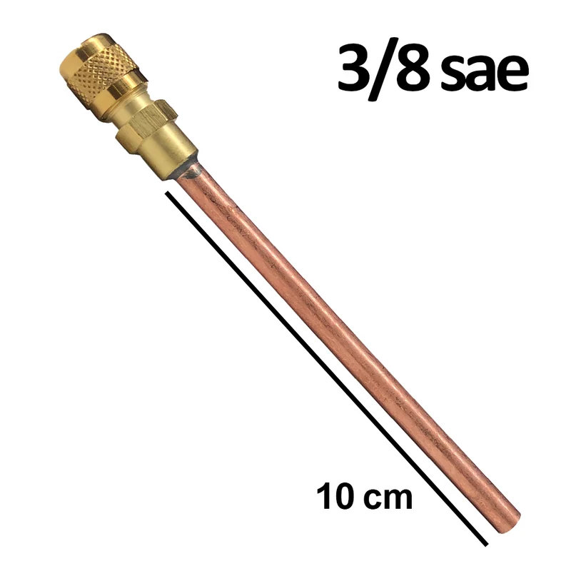 Vanne de service à souder 3/8" 100 mm