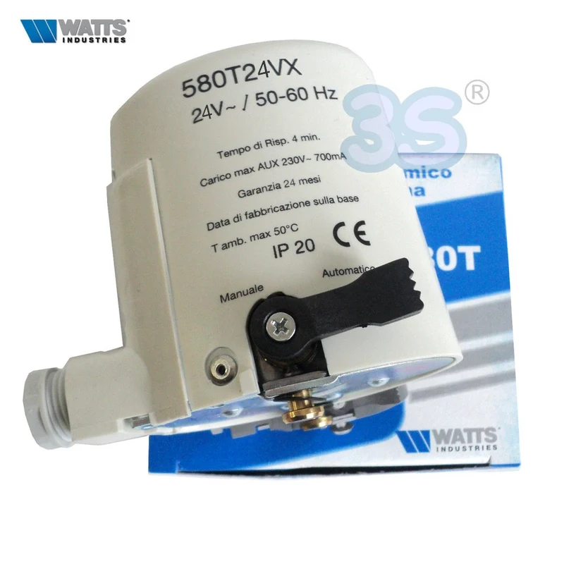 Actionneur électrothermique Watts Cazzaniga pour vannes de zone 580T 24 V
