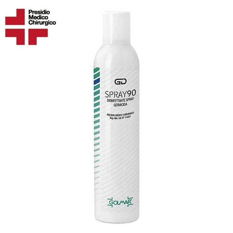 GD Spray 90 - Désinfectant avec dispositif médico-chirurgical pour climatiseurs, germicide et bactéricide - Flacon de 400 ml