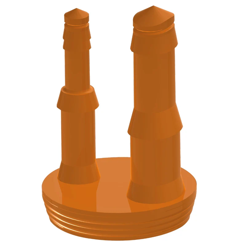 Raccord pour siphon d'évacuation 1''1/4 et 1''1/2 avec raccords de tuyau Ø 8-12-14-16 mm