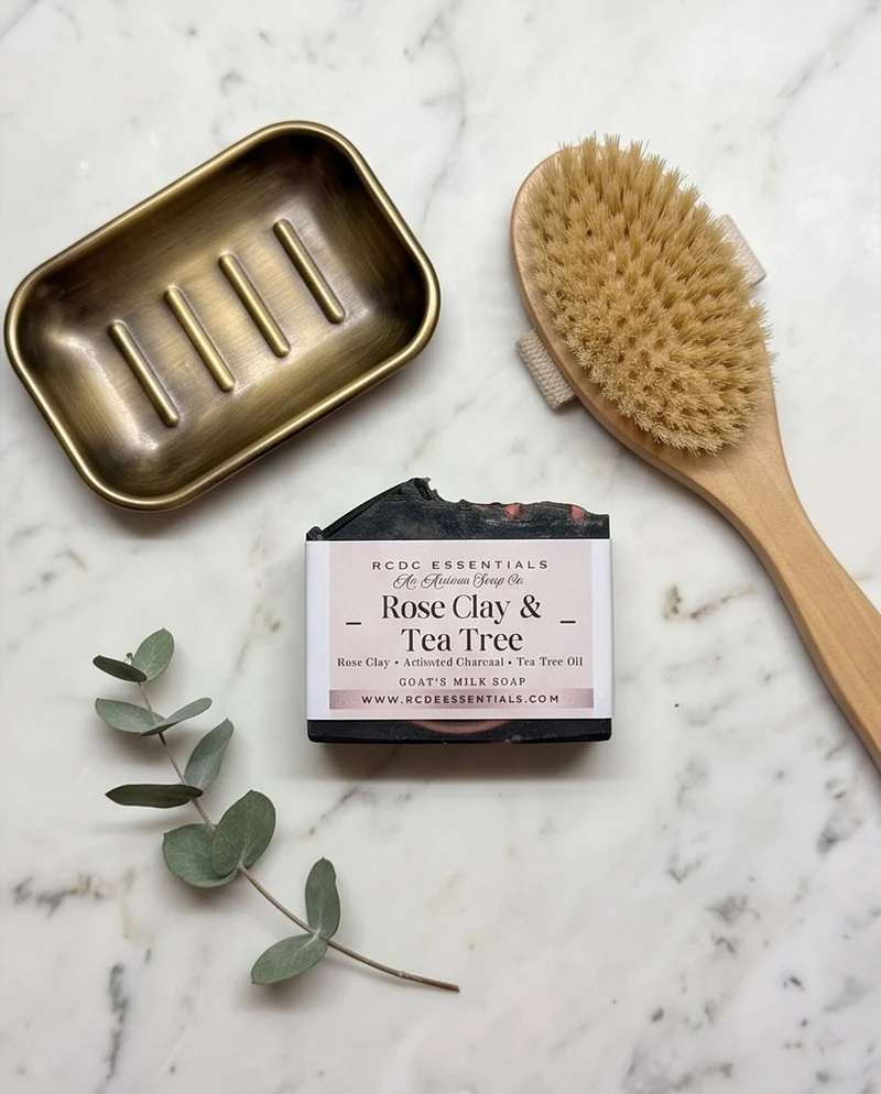Rose Clay & Tea Tree | Handmade Cold Process Face Soap
