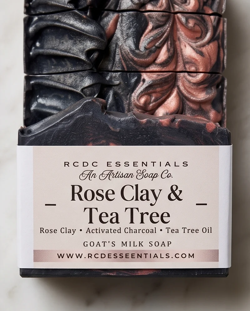 Rose Clay & Tea Tree | Handmade Cold Process Face Soap
