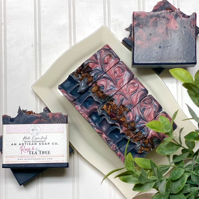 Rose Clay & Tea Tree | Handmade Cold Process Face Soap