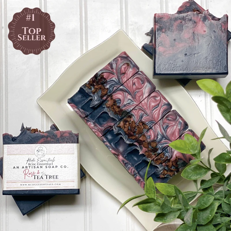 Rose Clay & Tea Tree | Handmade Cold Process Face Soap