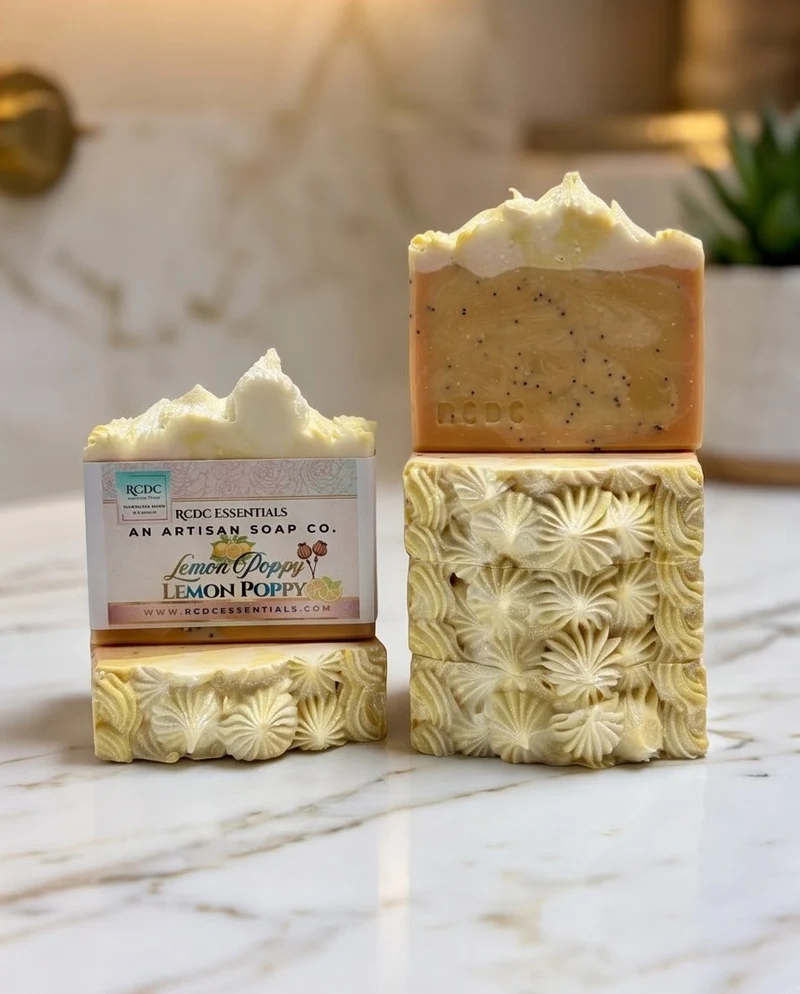 Lemon Poppy | Handmade Cold Process Soap