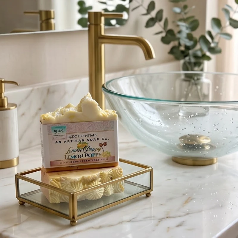 Lemon Poppy | Handmade Cold Process Soap