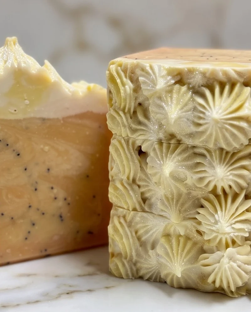 Lemon Poppy | Handmade Cold Process Soap