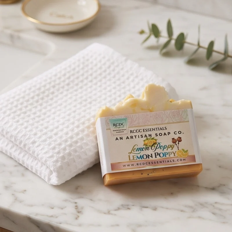 Lemon Poppy | Handmade Cold Process Soap