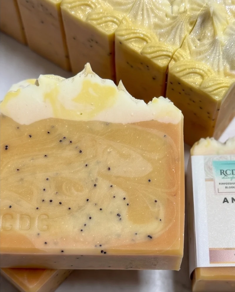 Lemon Poppy | Handmade Cold Process Soap