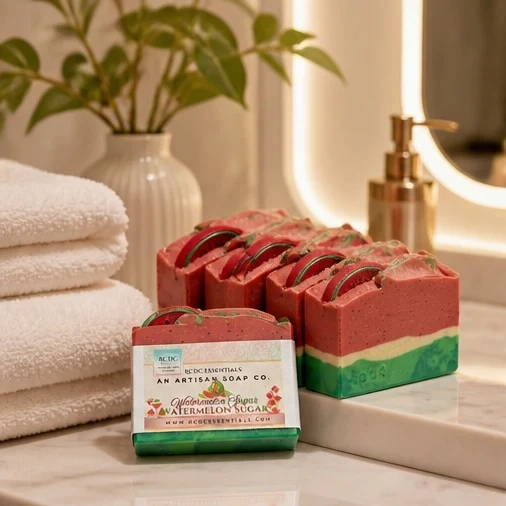 Watermelon Sugar | Handmade Cold Process Soap