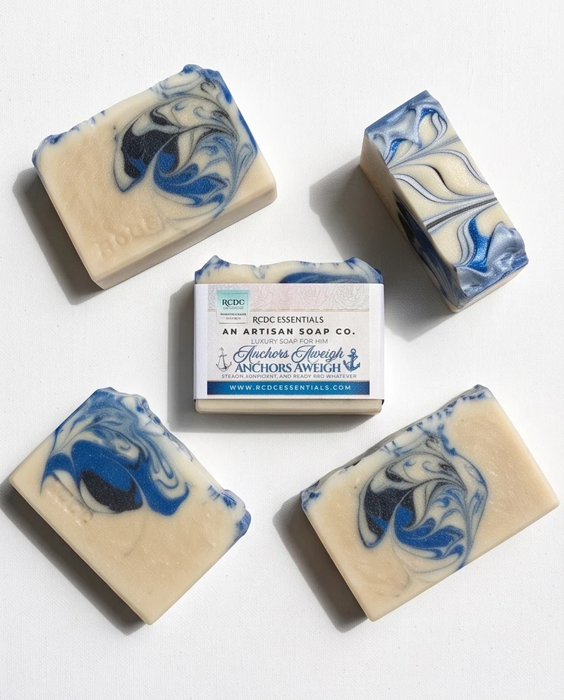Anchors Aweigh ~ Handmade Cold Process Soap ( For Him)