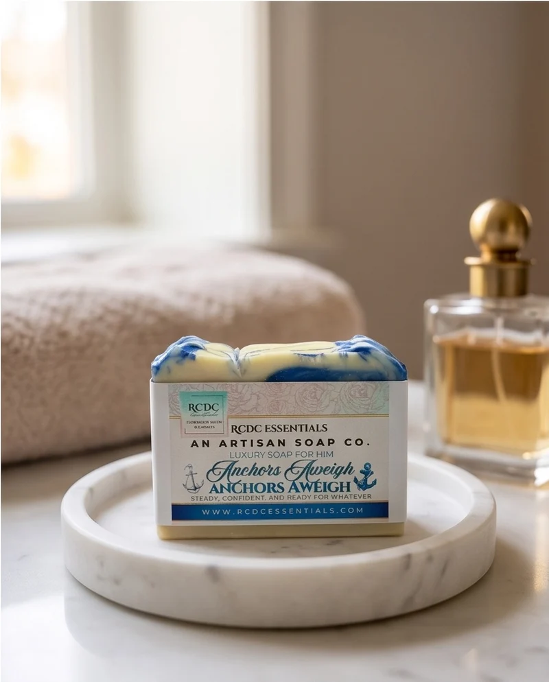 Anchors Aweigh ~ Handmade Cold Process Soap ( For Him)