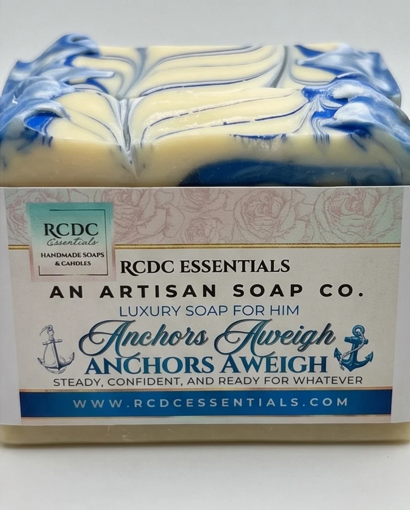 Anchors Aweigh ~ Handmade Cold Process Soap ( For Him)