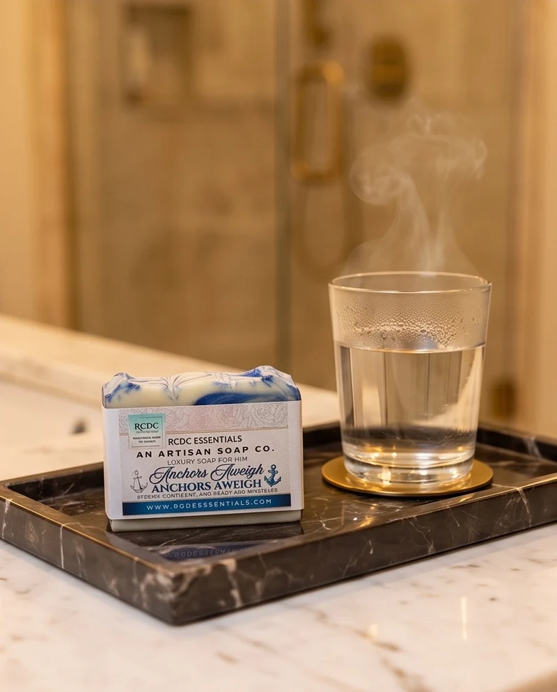 Anchors Aweigh ~ Handmade Cold Process Soap ( For Him)