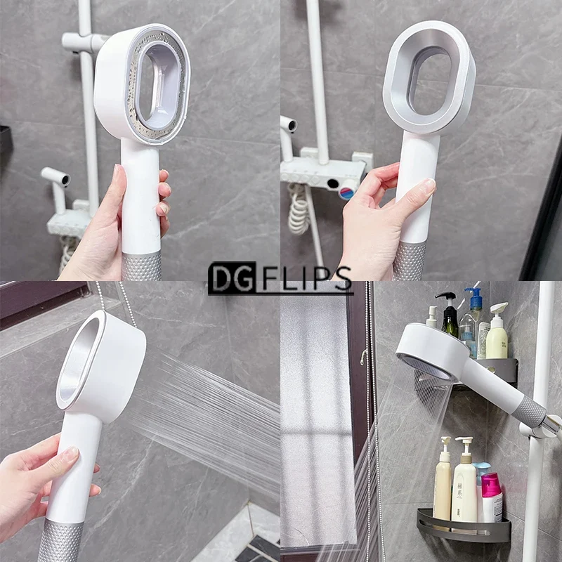 Douchette annulaire filtrante avec trois cartouches de rechange