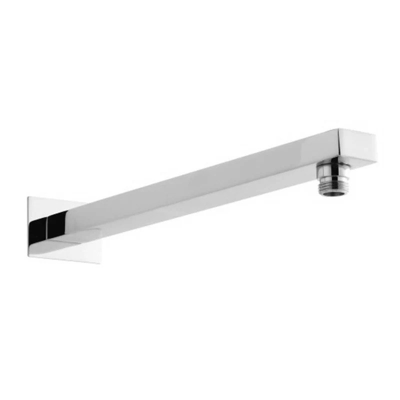 Square Twin Thermostatic Concealed Mixer Shower Kit with Wall Mounted 200mm Shower Head & Handset