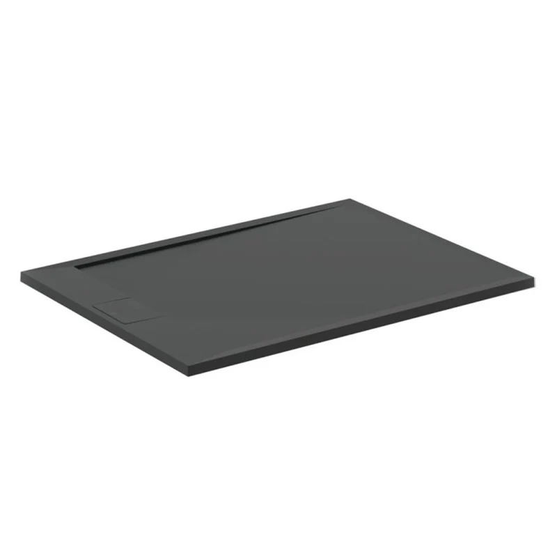 Ultra Flat S i.life 1200 x 800mm Shower Tray - Black