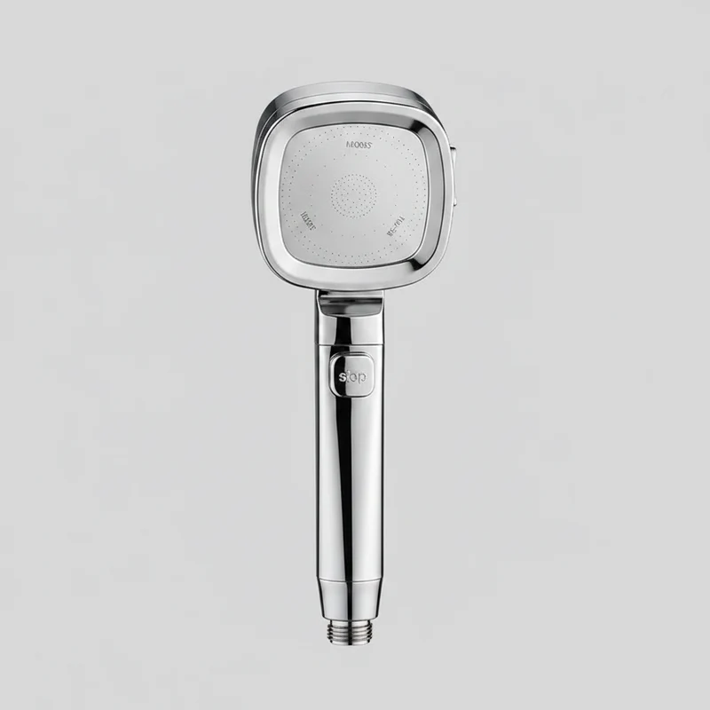 Douchette de douche 3 modes avec bouton d'arrêt et cartouche filtrante