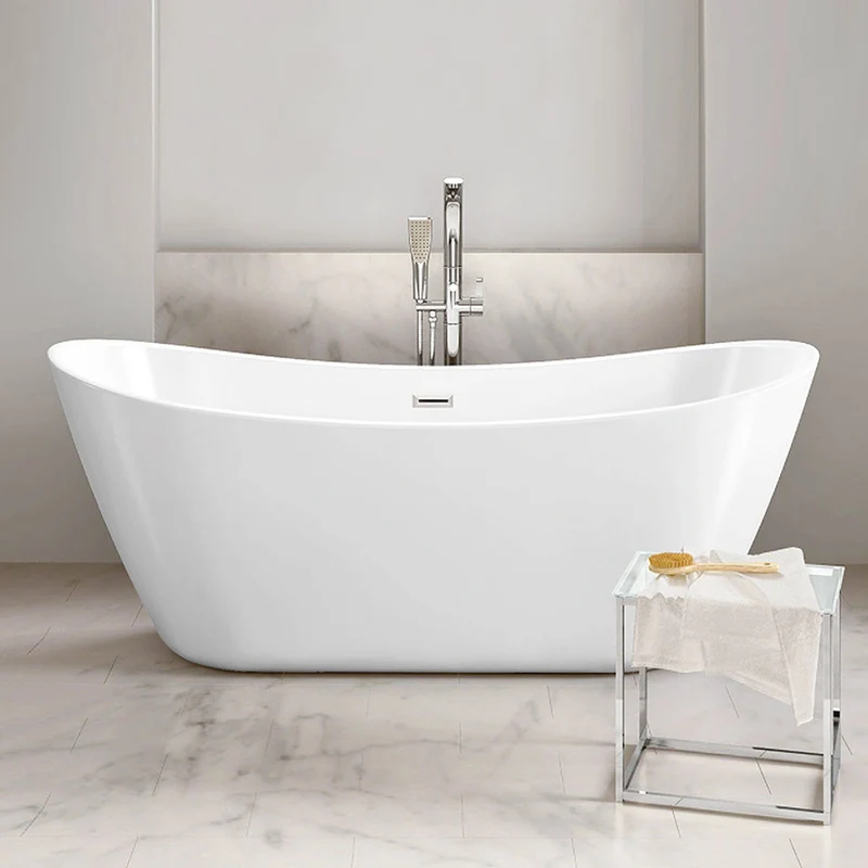 Synergy Bolsena Double Ended Freestanding Bath 1800 x 800mm