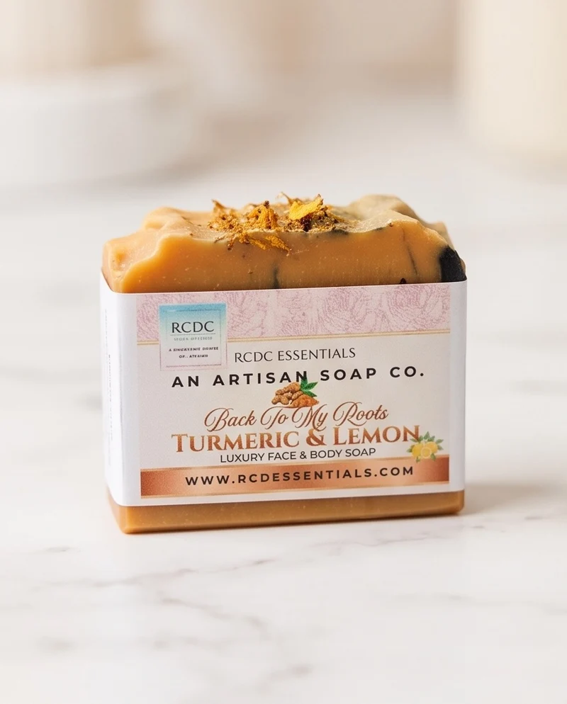 Back To My Roots | Turmeric & Lemon | Handmade Goats Milk Soap