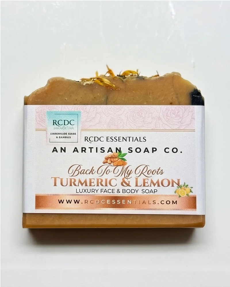 Back To My Roots | Turmeric & Lemon | Handmade Goats Milk Soap