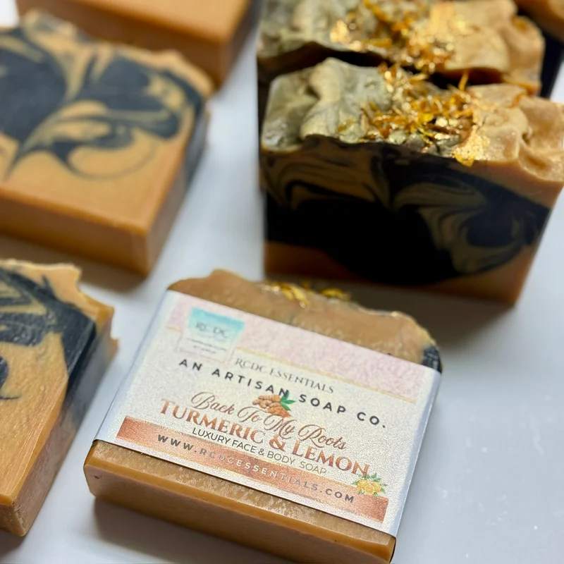 Back To My Roots | Turmeric & Lemon | Handmade Goats Milk Soap