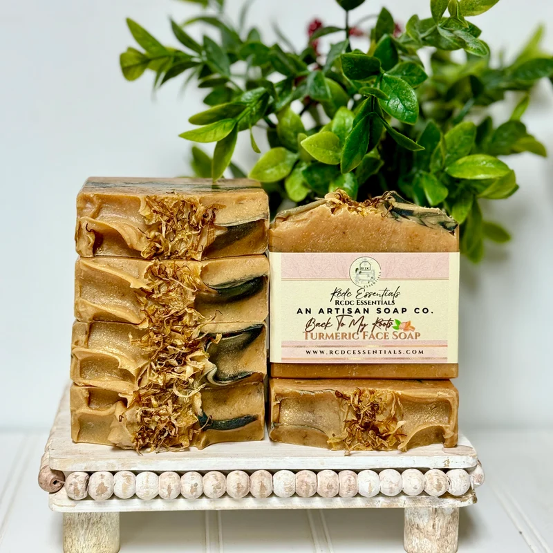Back To My Roots | Turmeric & Lemon | Handmade Goats Milk Soap