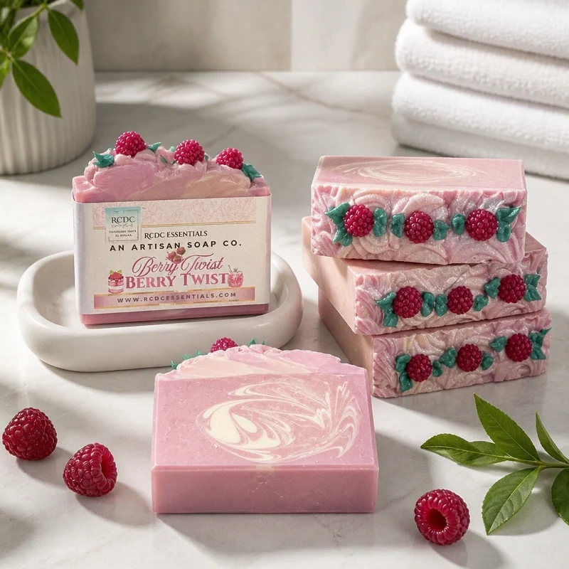 Berry Twist | Handmade Cold Process Soap