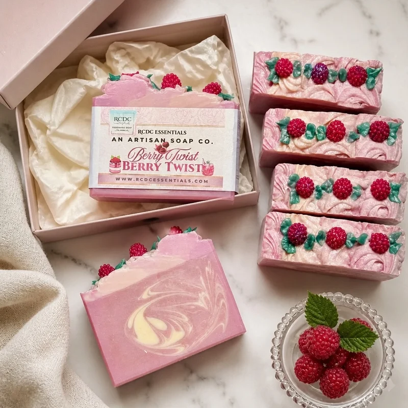 Berry Twist | Handmade Cold Process Soap