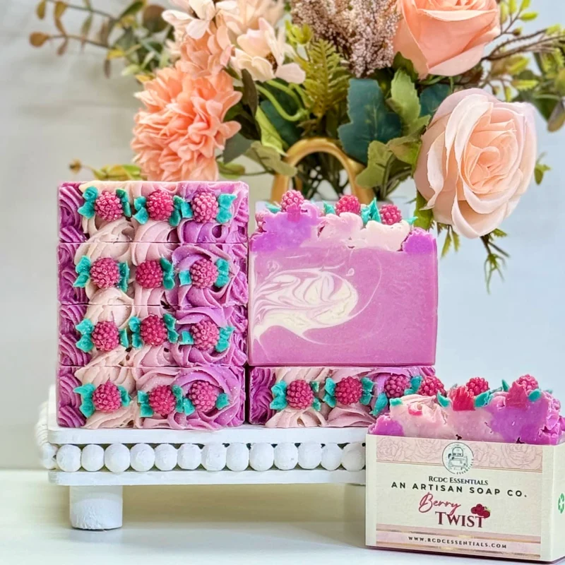 Berry Twist | Handmade Cold Process Soap
