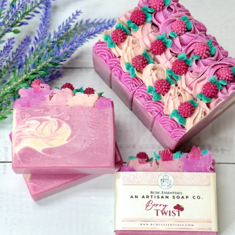 Berry Twist | Handmade Cold Process Soap