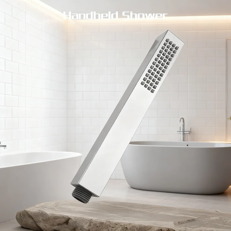 Douchette de douche carrée haute pression au format stylo