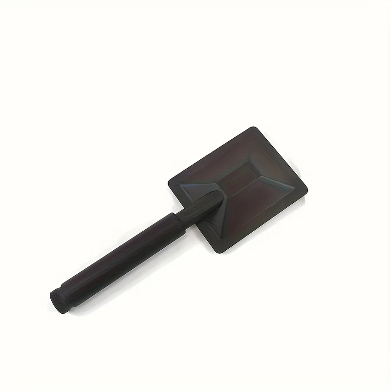 Douchette de douche carrée en inox, chromée ou noire