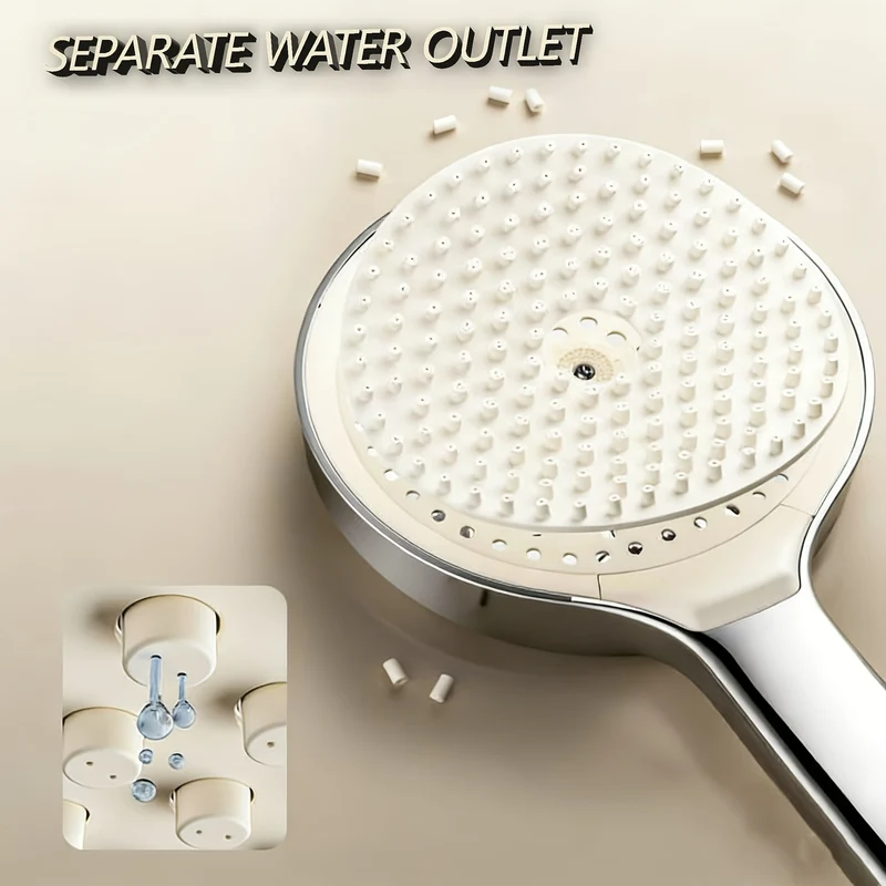 Colonne de douche thermostatique avec tablette extra-large et douchette
