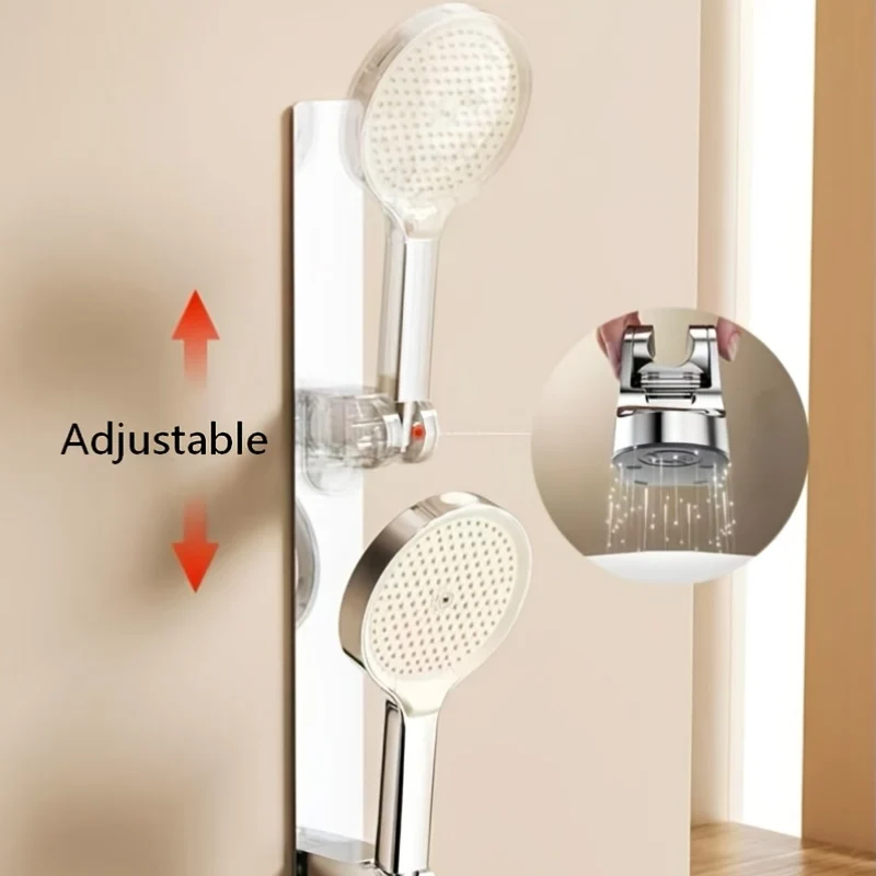 Colonne de douche thermostatique avec tablette extra-large et douchette