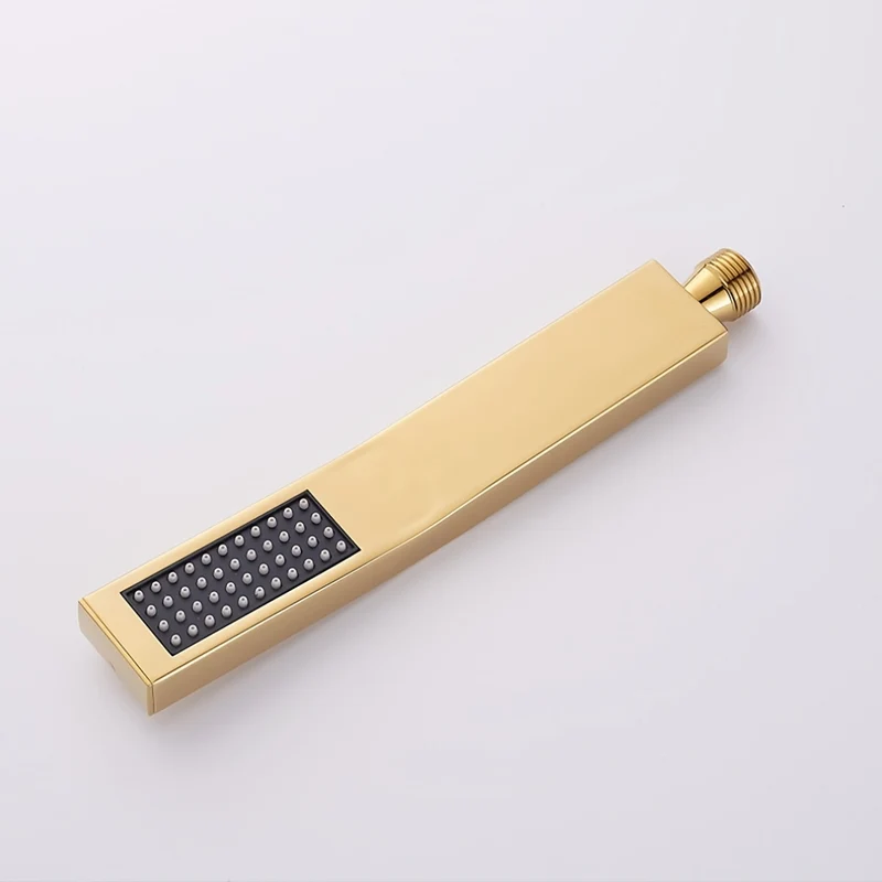 Douchette de douche stylo avec support mural, trois finitions