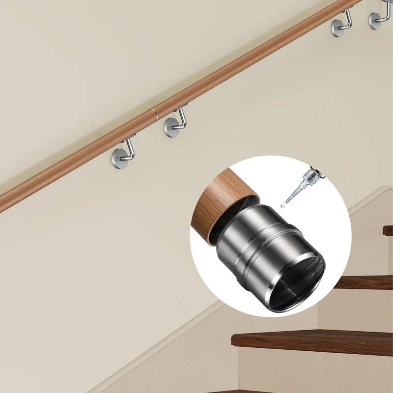 Raccord droit | Connecteur en inox 304 pour main courante | L45mm x ∅42.2mm - FTQ-FL