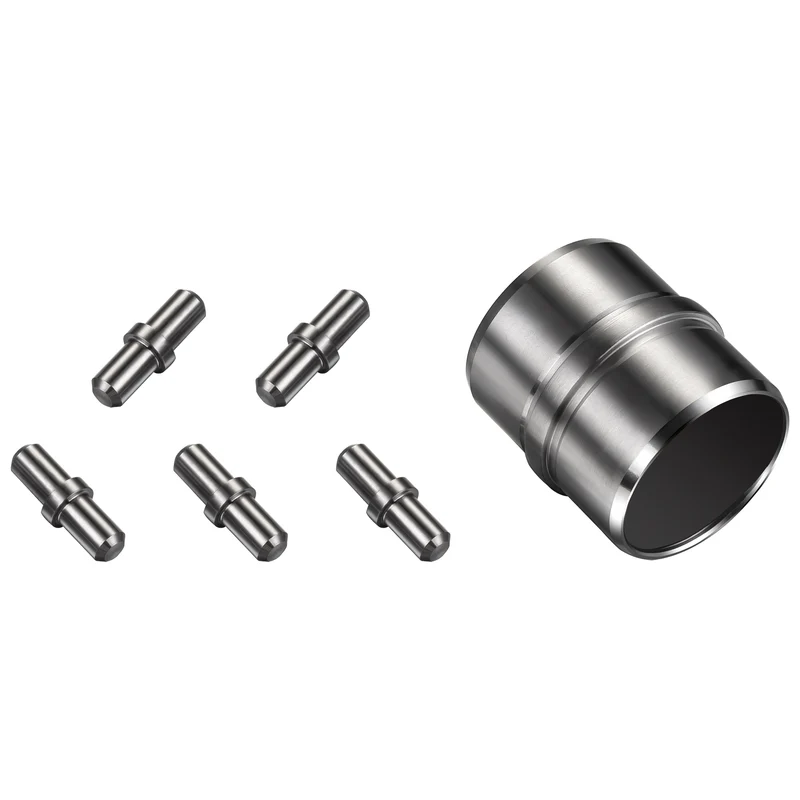 Raccord droit | Kit de connecteur en inox 304 pour garde-corps – 5 barres - 45 mm Ø 42,2 mm | L5-BS