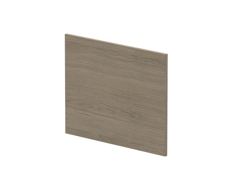 700mm Square Shower Bath End Panel - Solace Oak Woodgrain