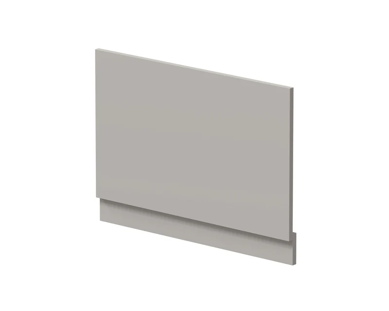 800mm Bath End Panel - Pebble Grey Matt