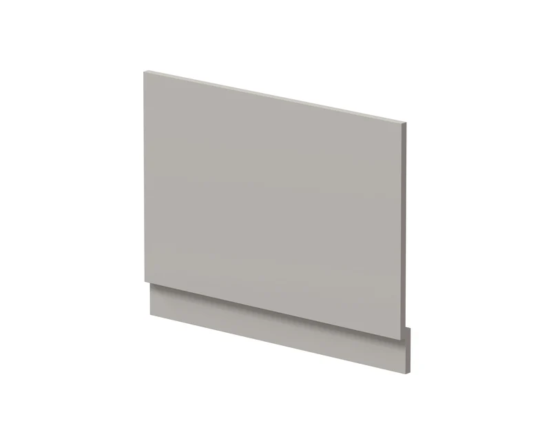 750mm Bath End Panel - Pebble Grey Matt