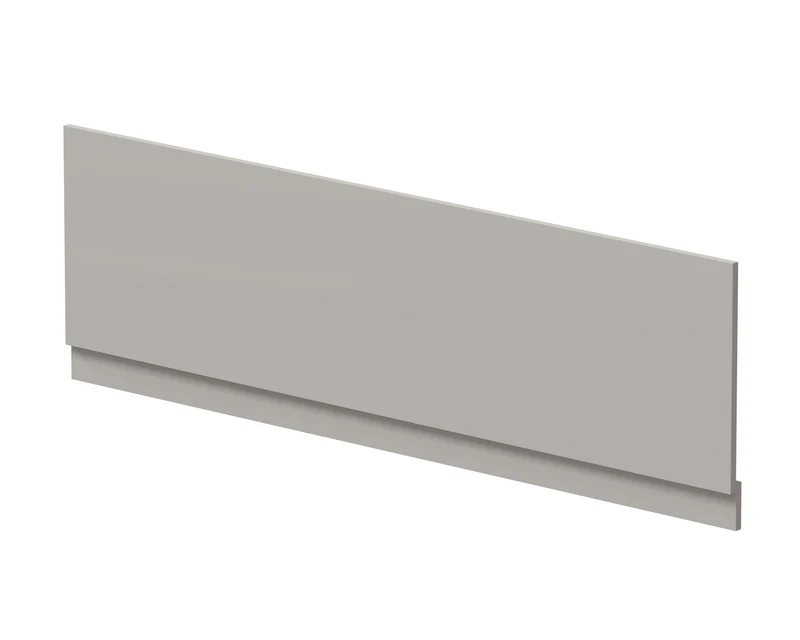 1800mm Bath Front Panel - Pebble Grey Matt