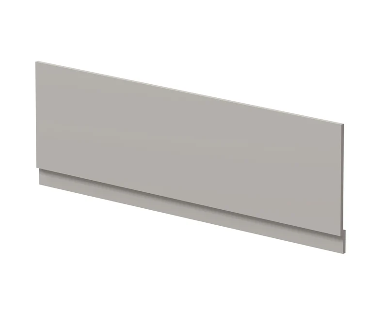 1700mm Bath Front Panel - Pebble Grey Matt