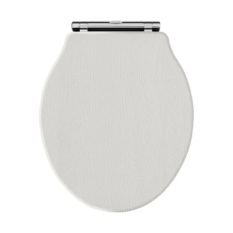 Hudson Reed Old London Ryther Toilet Seat Trad Timeless Sand MDF Vinyl,zinc Alloy 60x373x460mm